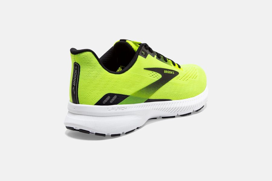 Brooks Launch 8 Road Running Shoes Mens - Green/Black - GUWVN-5319